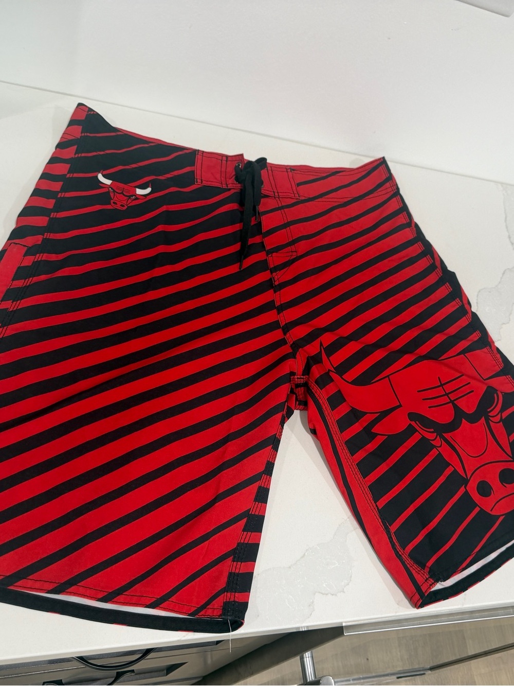 Bulls Men Swim Trunks